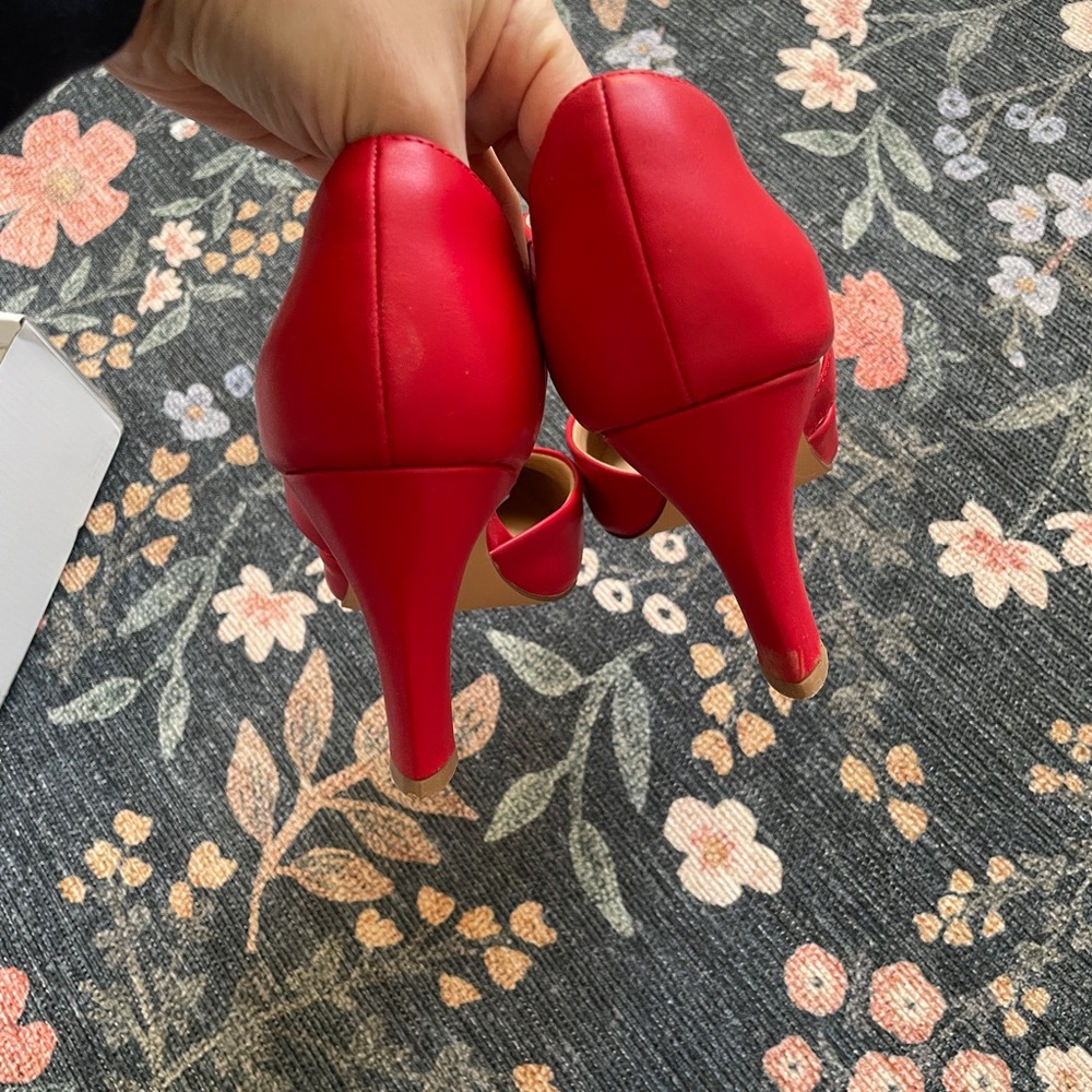 Dream Pairs red pumps 9 - Picture 6 of 9